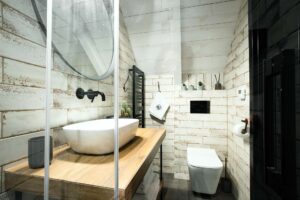 stodoła apartament, łazienka